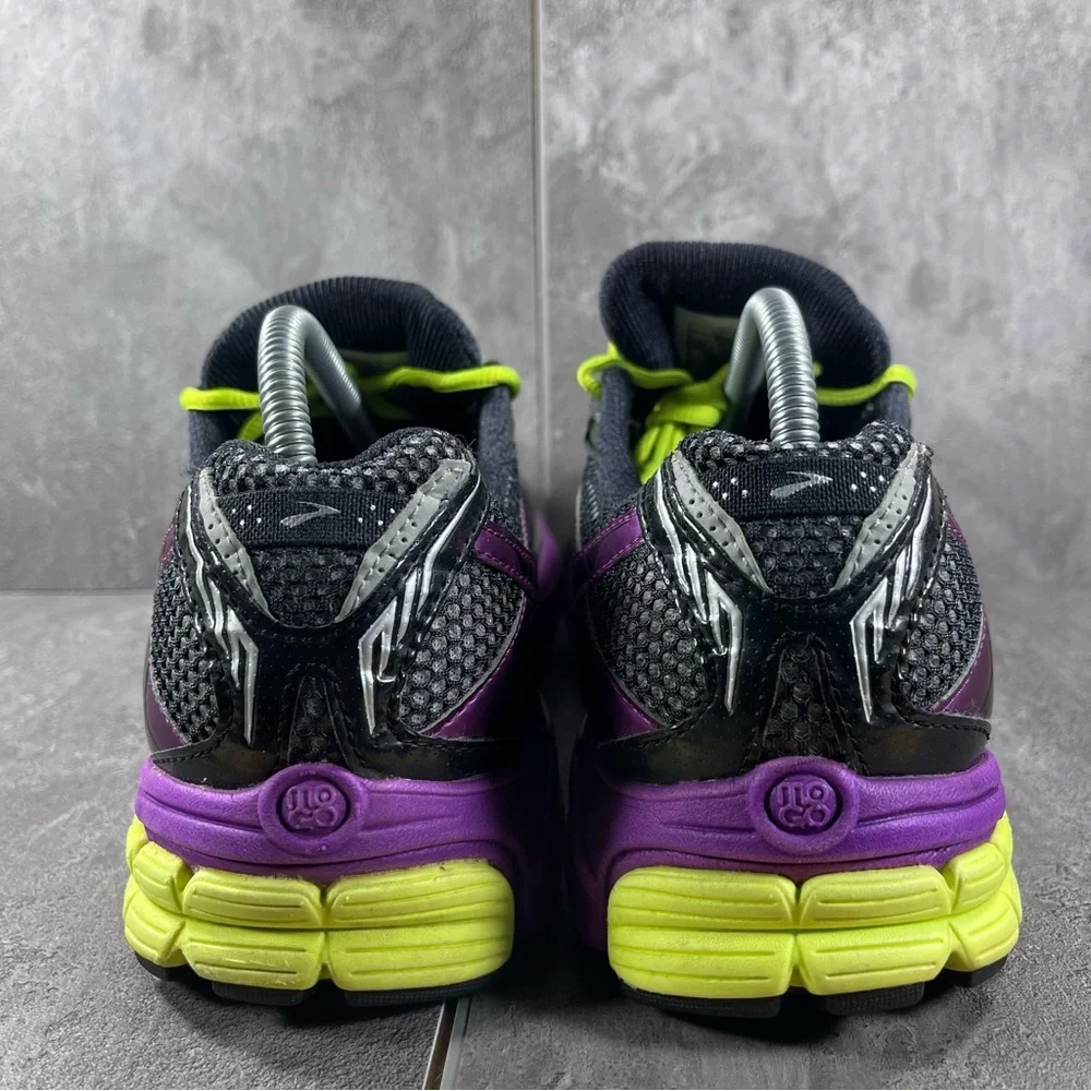 Brooks Ravenna 4 Womens Running Shoe Black Purple - Picture 4 of 8